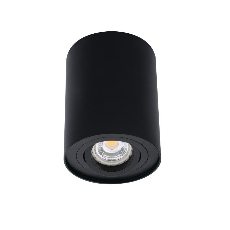 Reflektor sufitowy Spot BORD czarny 1xGU10x10W wym: 12,5 x 9,5 x 9,5 cm IP20 Kanlux