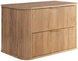 Meuble sous vasque à suspendre GLAMOUR CHÊNE CRAFT D'OR 80 cm