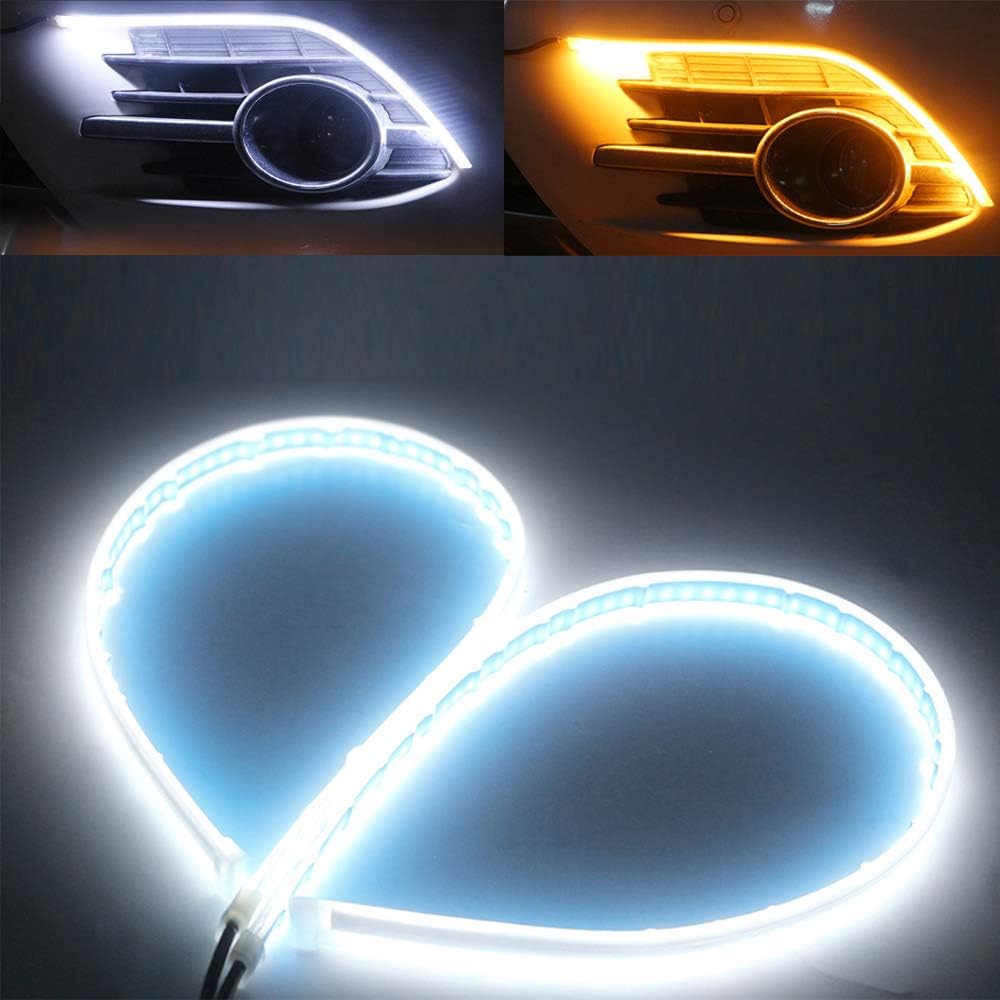 Phare LED 7 Pouces Rond Avec Feux De Jour (DRL) Et Clignotant Intégré - 300W, IP68 - Pour Jeep Wrangler JK/JL Et Autres - 7