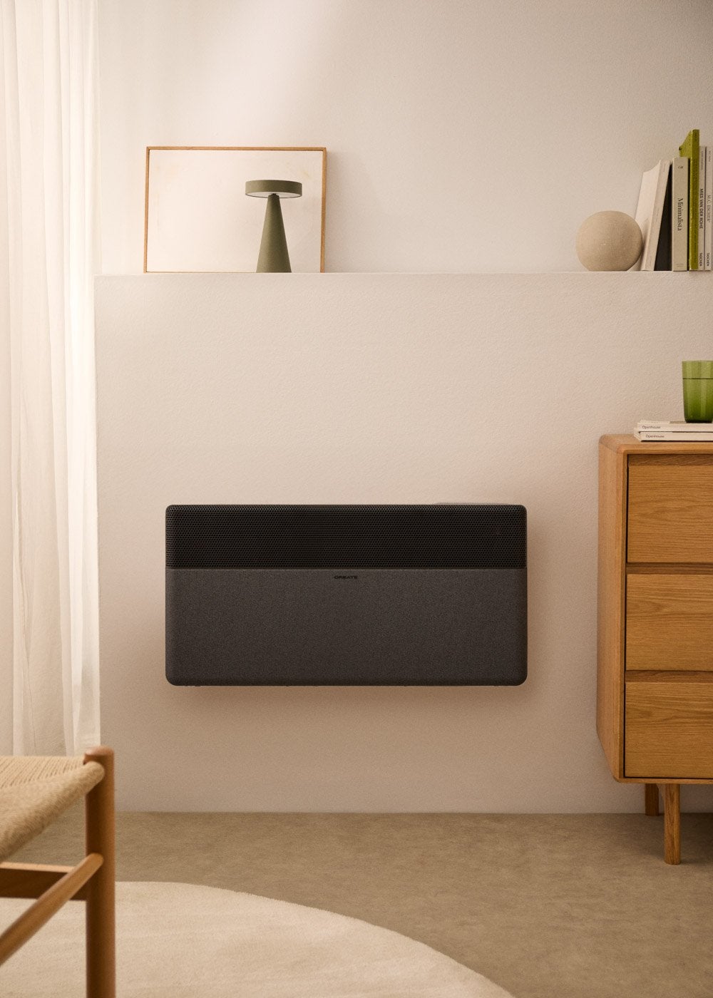 WARM TEXTILE INVERTER - Konwektor Inverter ścienny lub podłogowy z WiFi 1500W / 2000W