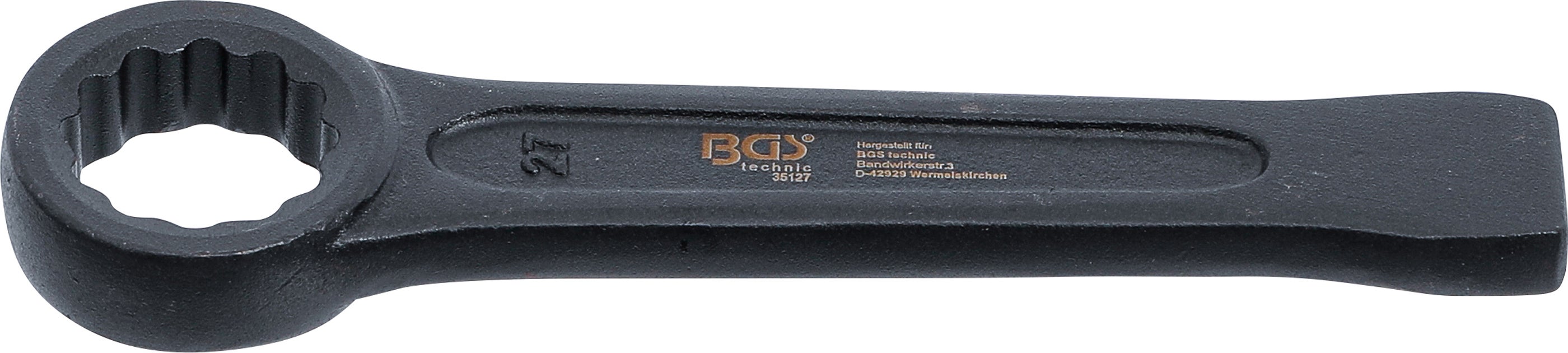 Klucz udarowy pierścieniowy BGS SW 27 mm - 35127