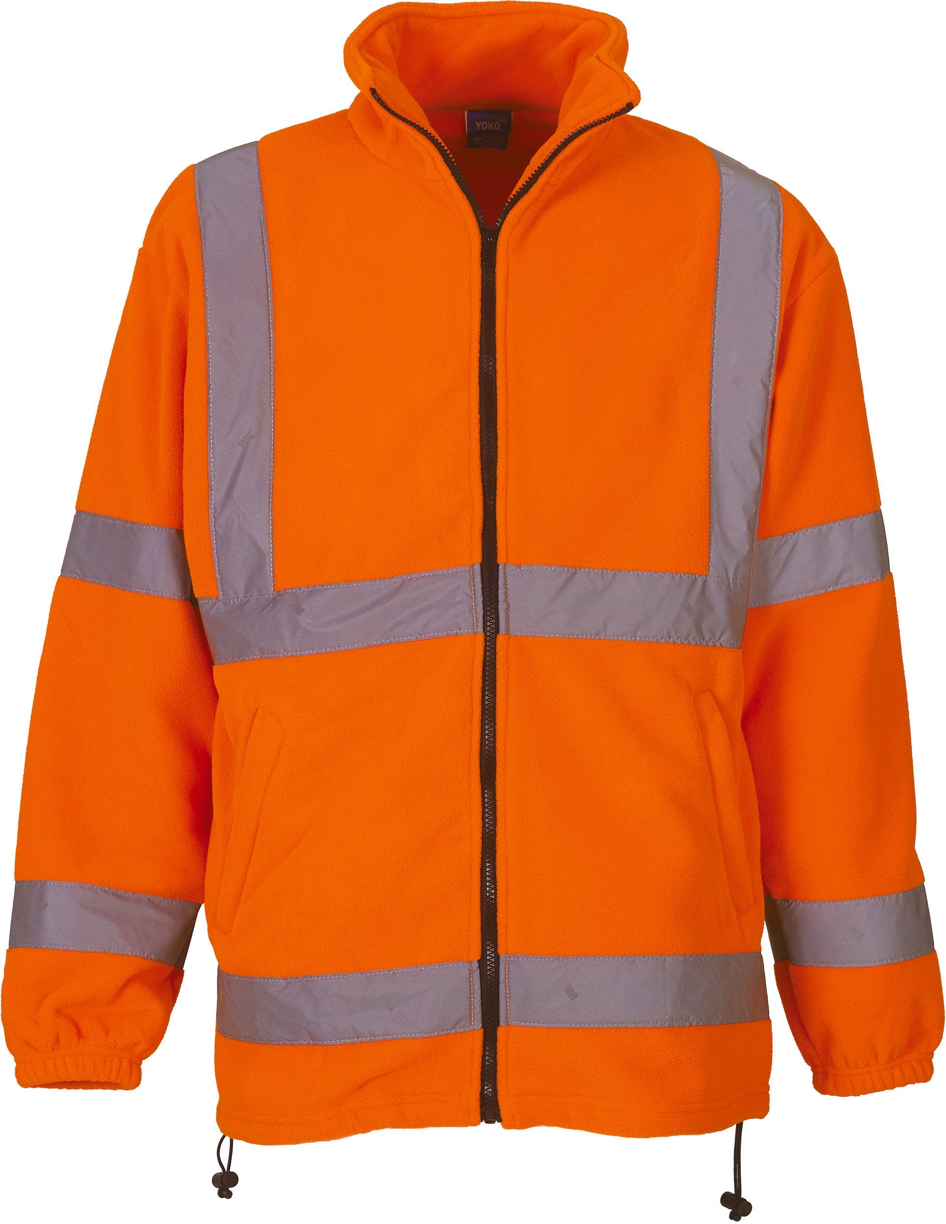 Veste polaire haute visibilité Yoko Orange L - 2