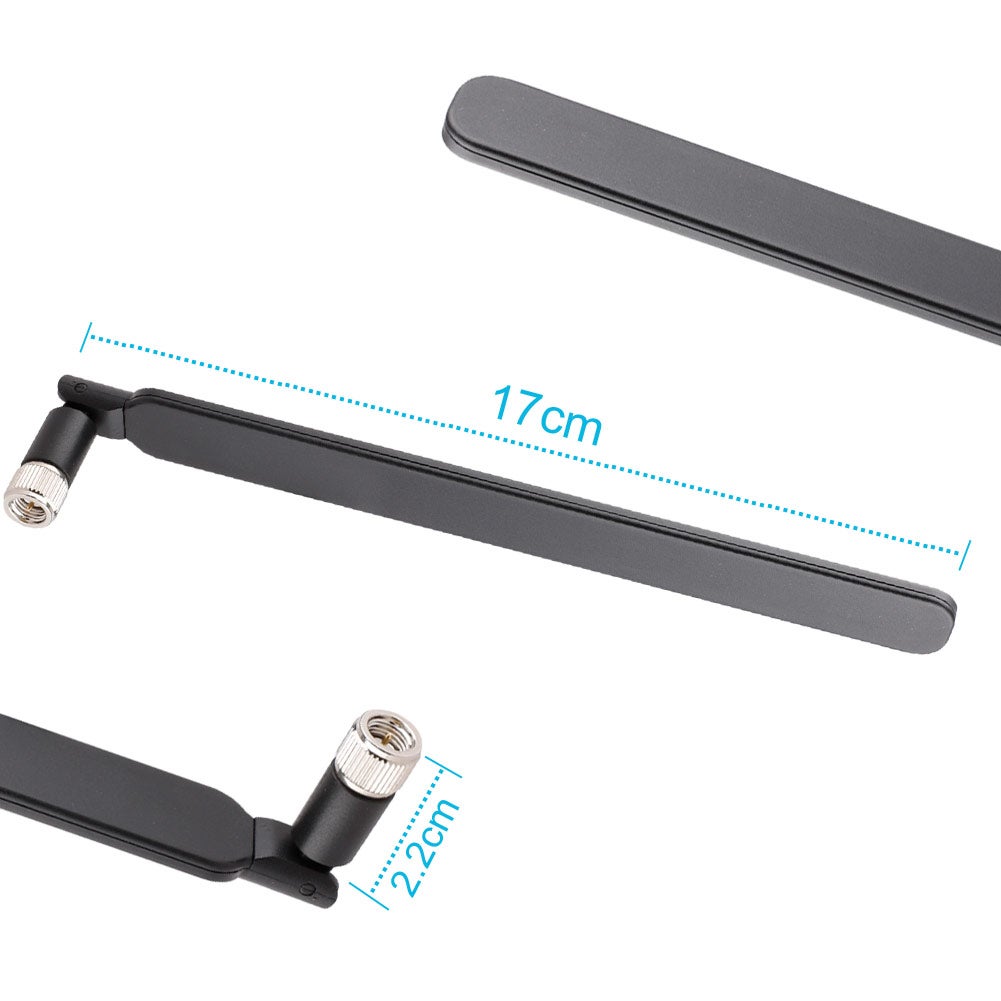 Antenne GSM Extérieure 5dbi - Fréquence 700-2700MHz, Base Magnétique, étanche, Connecteur SMA Mâle