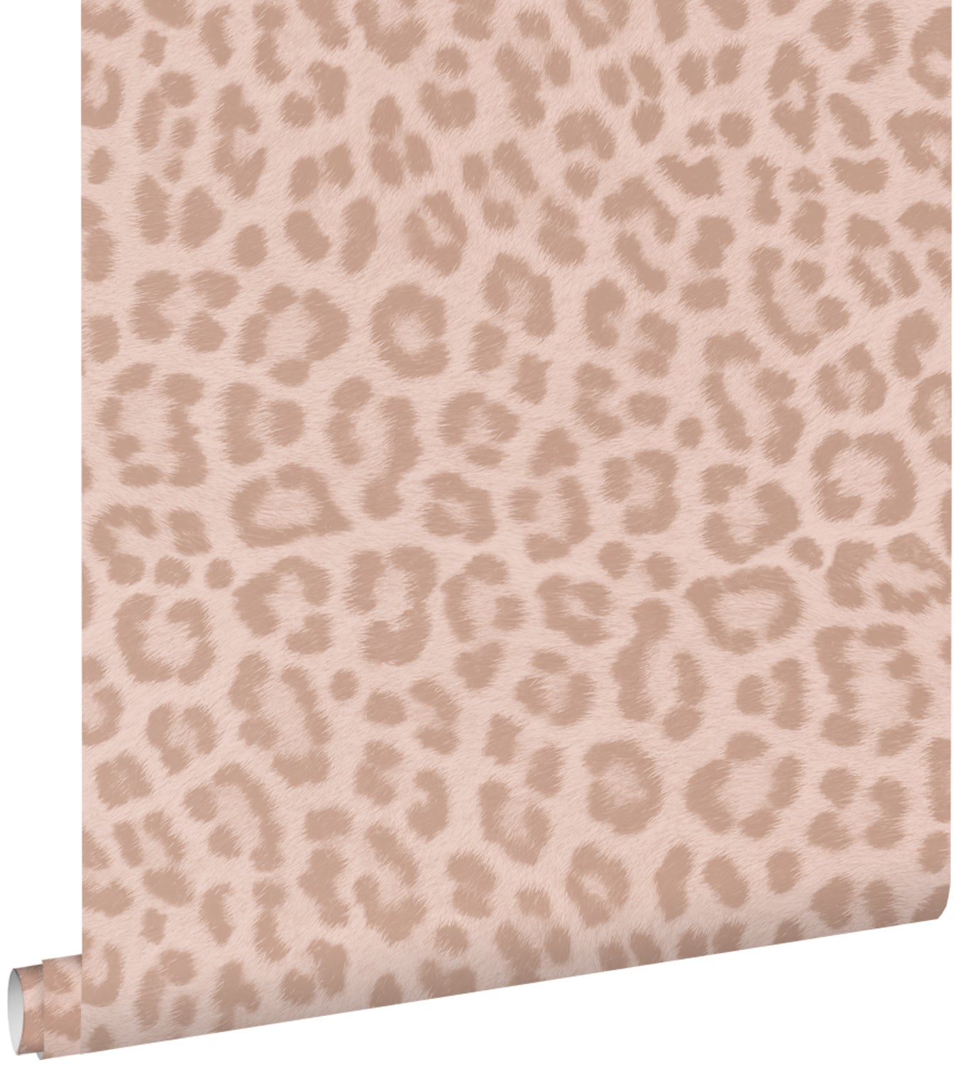 Tapeta panterka pudrowego różu - 53 cm x 10.05 m - ESTAHOME