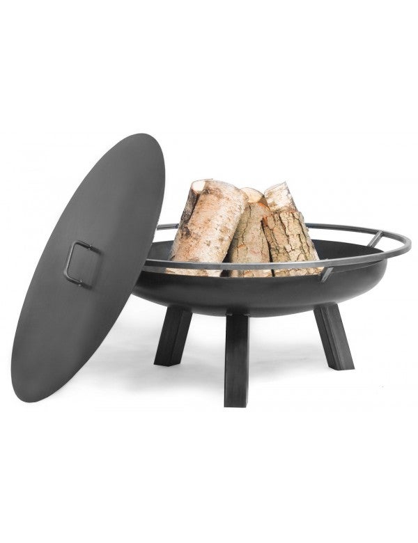 Brasero de jardin PORTO en acier-Braséro seul-Ø 60cm-0--0--0 - 3