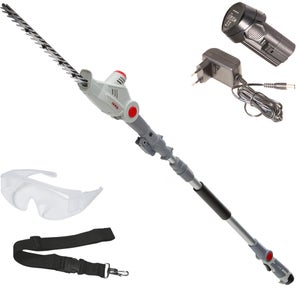 Tagliasiepi Telescopico A Batteria AL-KO HTA 2050 - Lama 51 Cm, Altezza Max 3.5 M, Per Siepi Alte (Batteria NON Inclusa)