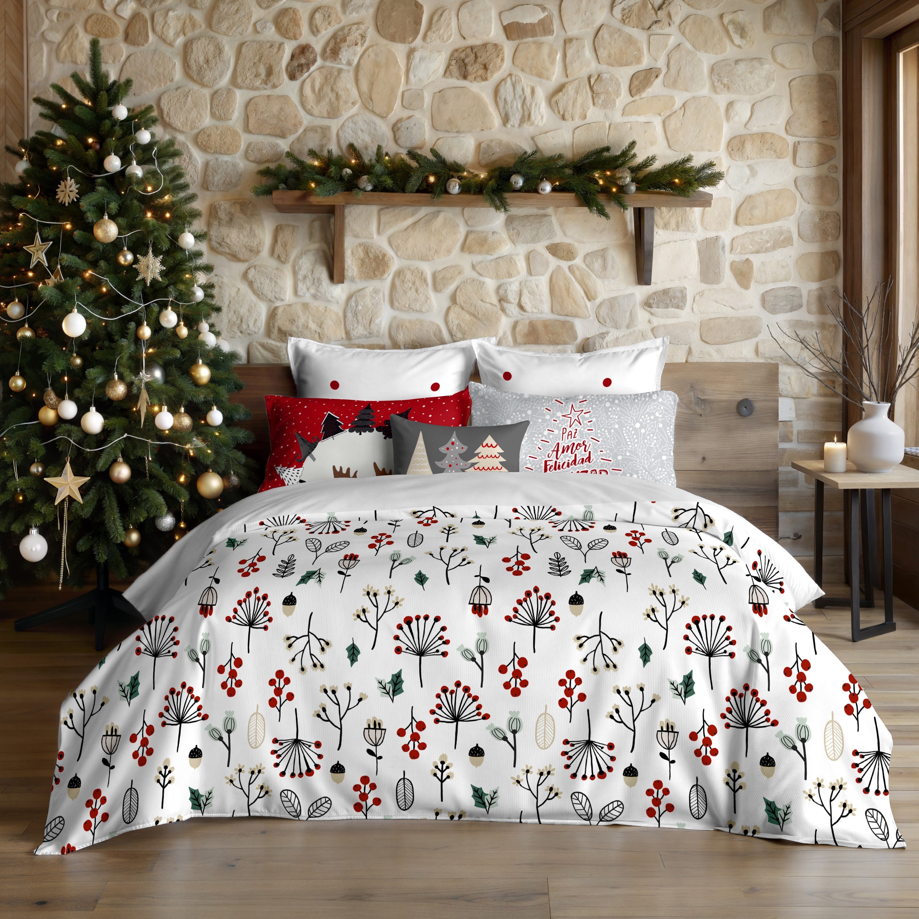 Pip Studio Ensemble housse de couette Tutti i Fiori Bleu foncé | Pip Studio