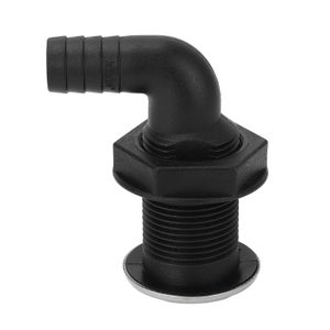 Raccordo Passante Per Scafo Barca 1-1/4" - Connettore In Plastica Per Tubo Flessibile - Accessorio Nautico Sostitutivo - 6