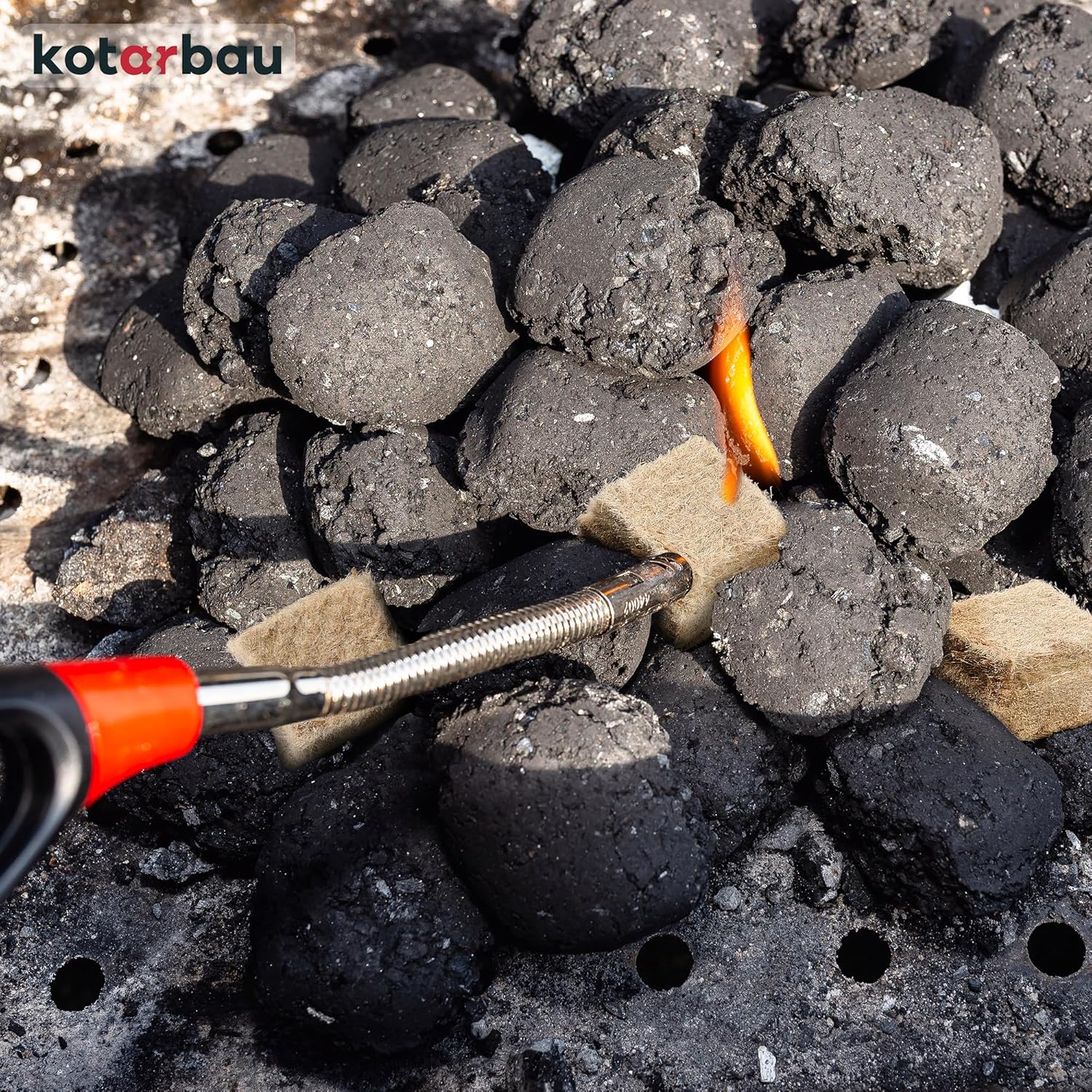 Lote de 2600 Piezas Encendedor de Fuego en Cubos - Lana de Madera - 25 x 8 x 13 cm - Natural - Encendido para Barbacoa - KOTARBAU - 7