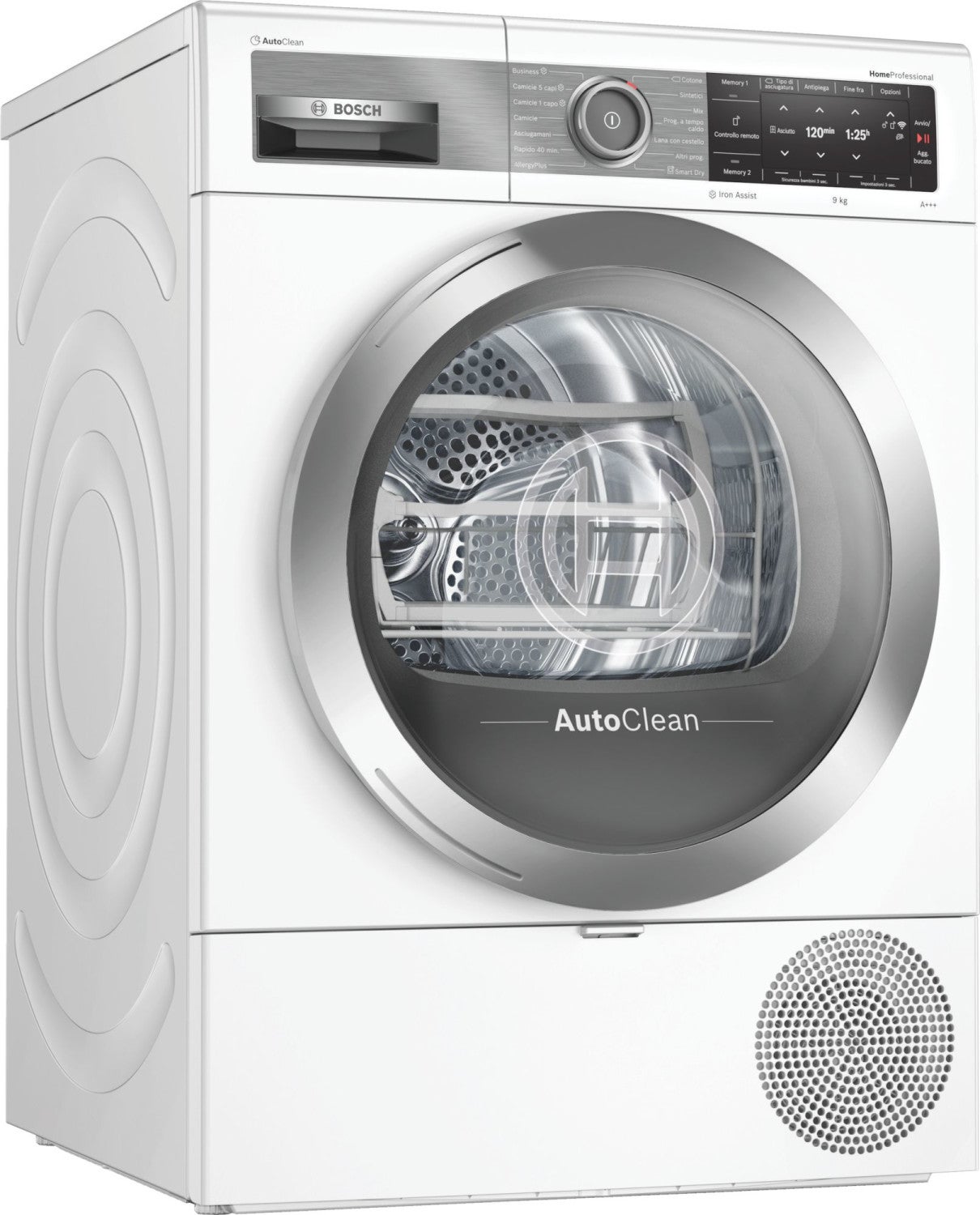 Sèche-linge Bosch Série 6 WQG24109IT - Autoportant, Charge Avant, 9kg, A++, Blanc (NEUF)