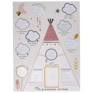 Brise-Bise Coton Soleil D'Ocre Paulette à Carreaux Vichy 60x90 Cm Avec Pompons – Rideau Fenêtre Classique