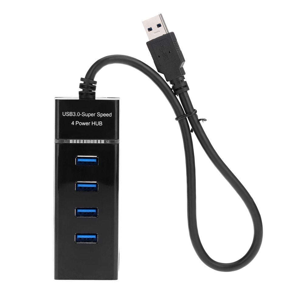 4 Interfejs 3HUB USB One Drag Four Hub Rozdzielacz Komputer Laptop Przedłużacz