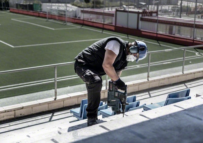 Foret béton 4 taillants sds-plus 7x expert bosch 8x100x165 mm - 2608900088 - 6