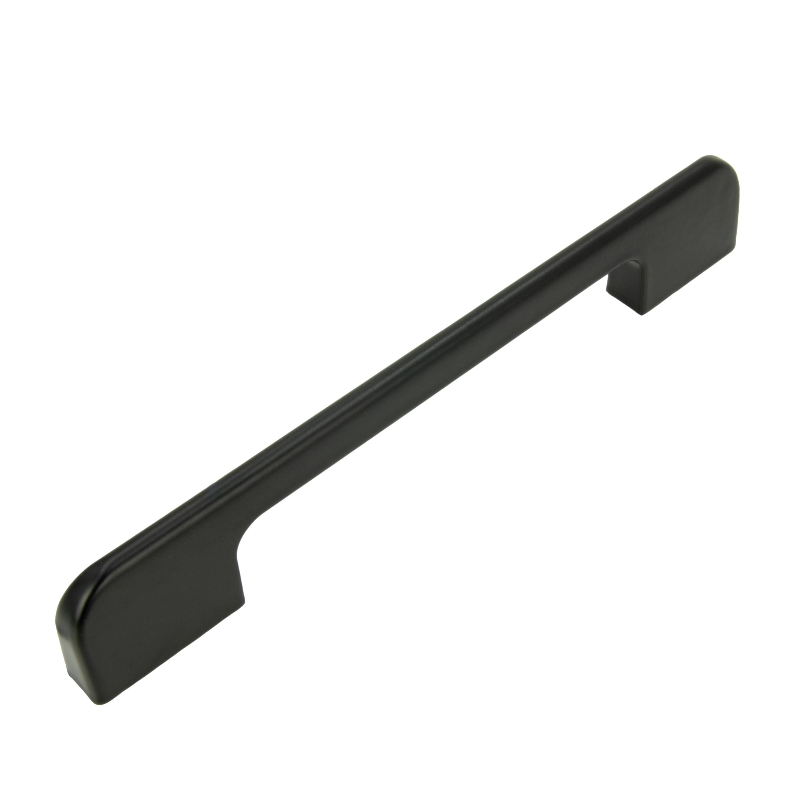 Uchwyt meblowy czarny 128 mm aluminium