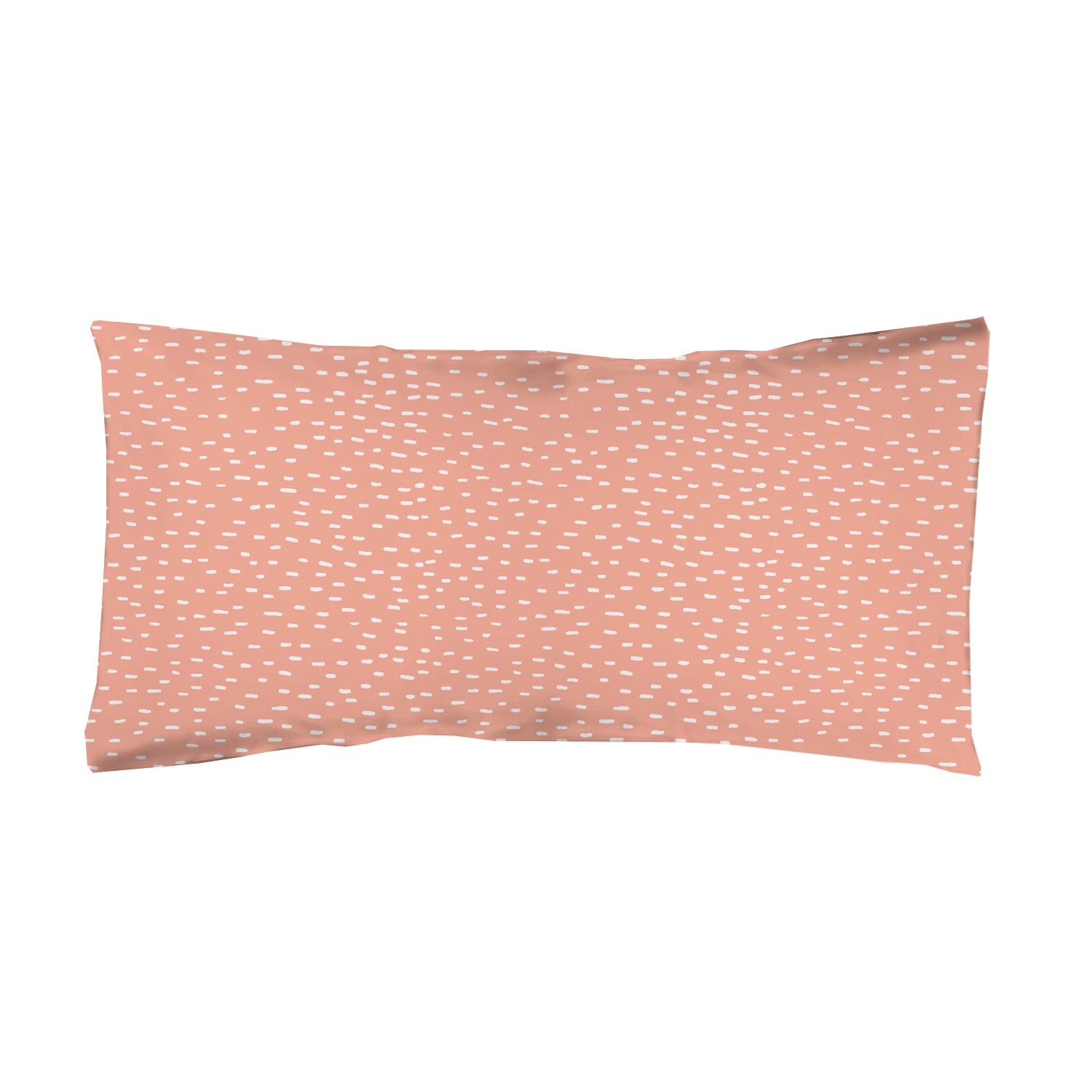 Funda almohada estampada rain salmón - cama150 (50x75 / set 2 fundas