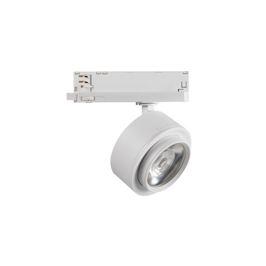 Projecteur sur rail LED 18W - Angle réglable 15-45° - Teinte de lumière ...