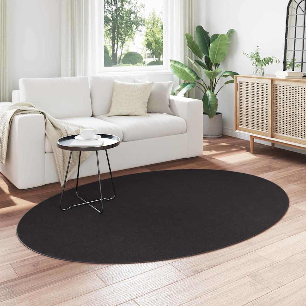 Tapis HUARTE noir 140 x 200 cm 100 % polyester - 3