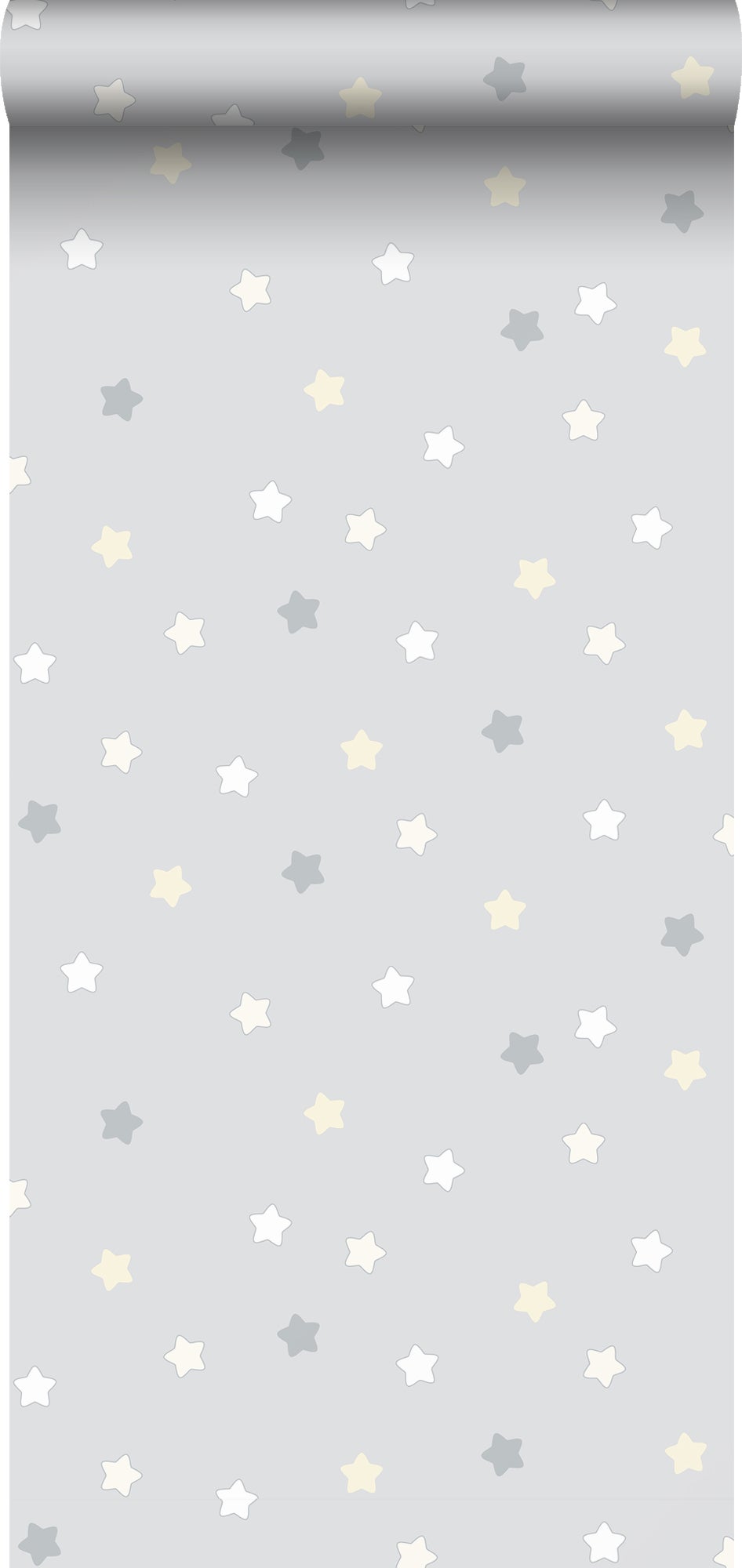 Tapeta ognie zielonoszarym - 53 cm x 10 m - SANDERS &amp; SANDERS