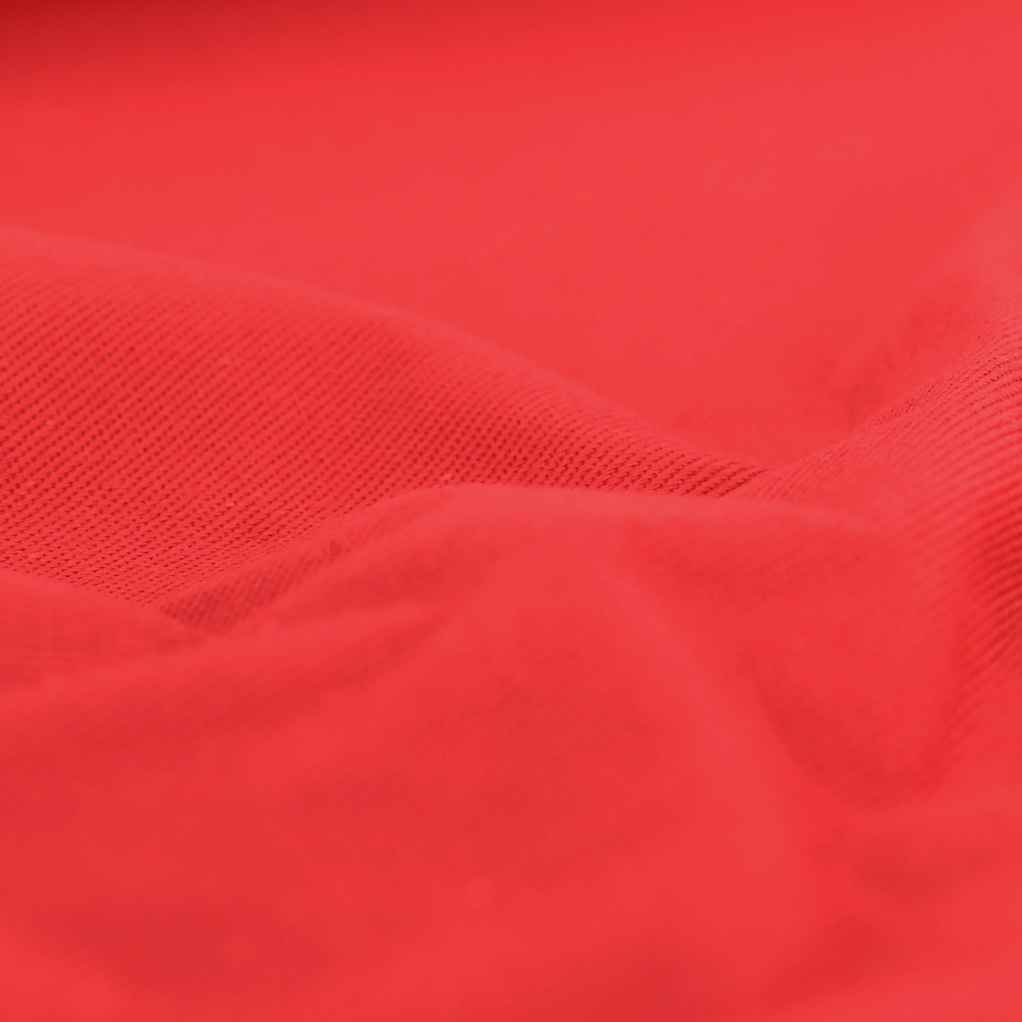 Tissu Coton uni Rouge vif - Par 50 cm