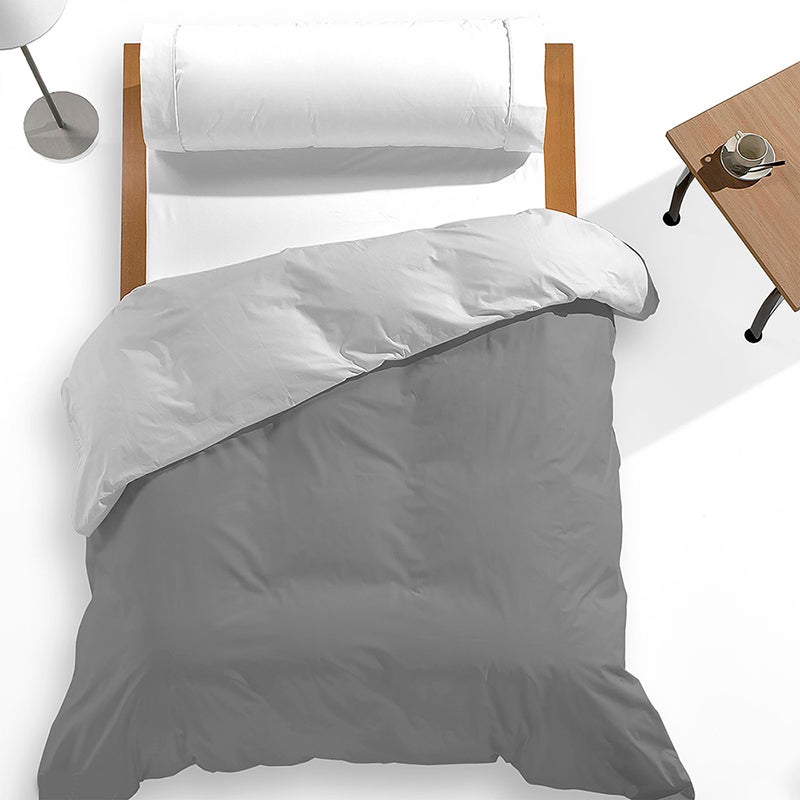 Myc Home Linens  Funda Nórdica Lisa Reversible De Poliéster-Algodón 150X220cm , Leroy Merlin