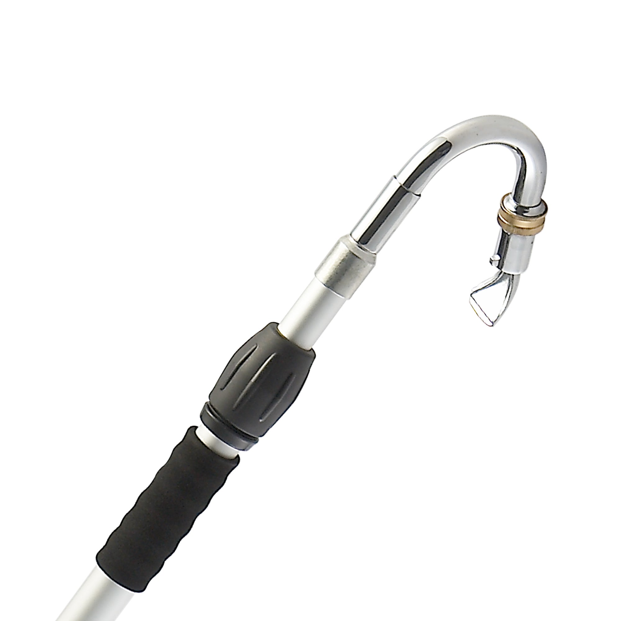 Brosse Télescopique Pour Nettoyage De Gouttières - Longueur Réglable De 45 à 220 Cm - Angle Ajustable