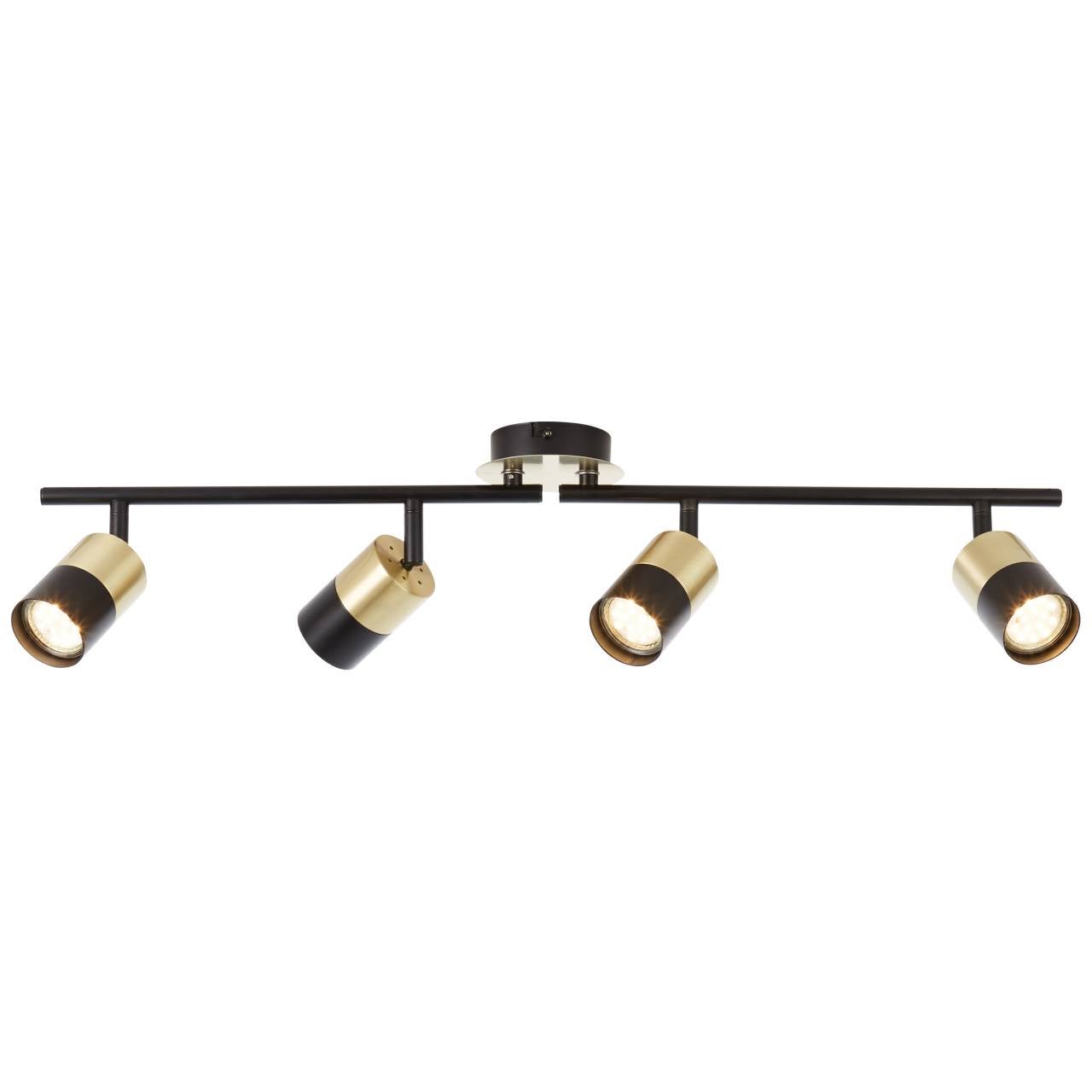 Lampa BRILLIANT, kinkiet i smukła lampa sufitowa 34cm jasne drewno / biały, 1x zintegrowana dioda LED, zintegrowana dioda LED 14W, (1300lm, 3000-4000K