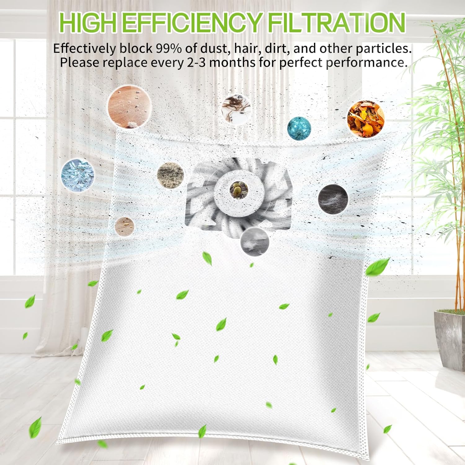 10 sacs à poussière + 2 filtres plats plissés pour Kärcher WD4, WD5, WD6, MV4, MV5, MV6, alternative au KFI 487+ KFI 4410, 2.863-006.0 + 2.863-005.0 - 5