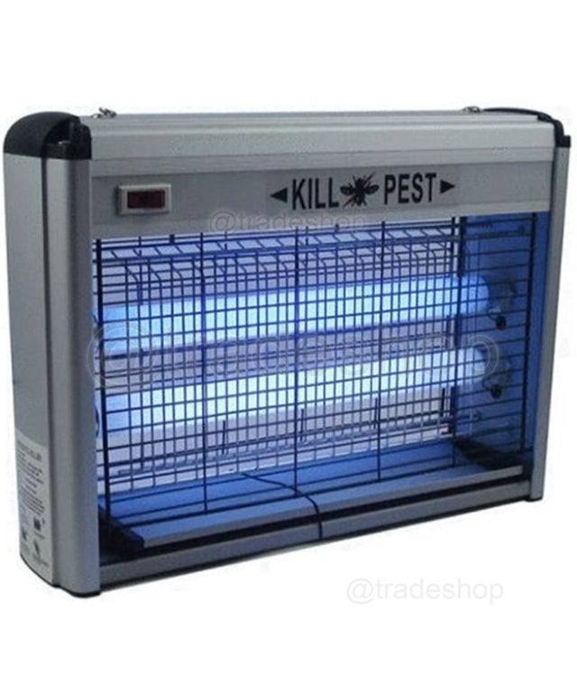Zanzariera Elettrica, 22W Efficacemente 100㎡ Luce UV Assassino di Insetti Elettrico Assassino di Mosche da Interno Non Tossico Trappola per Zanzare