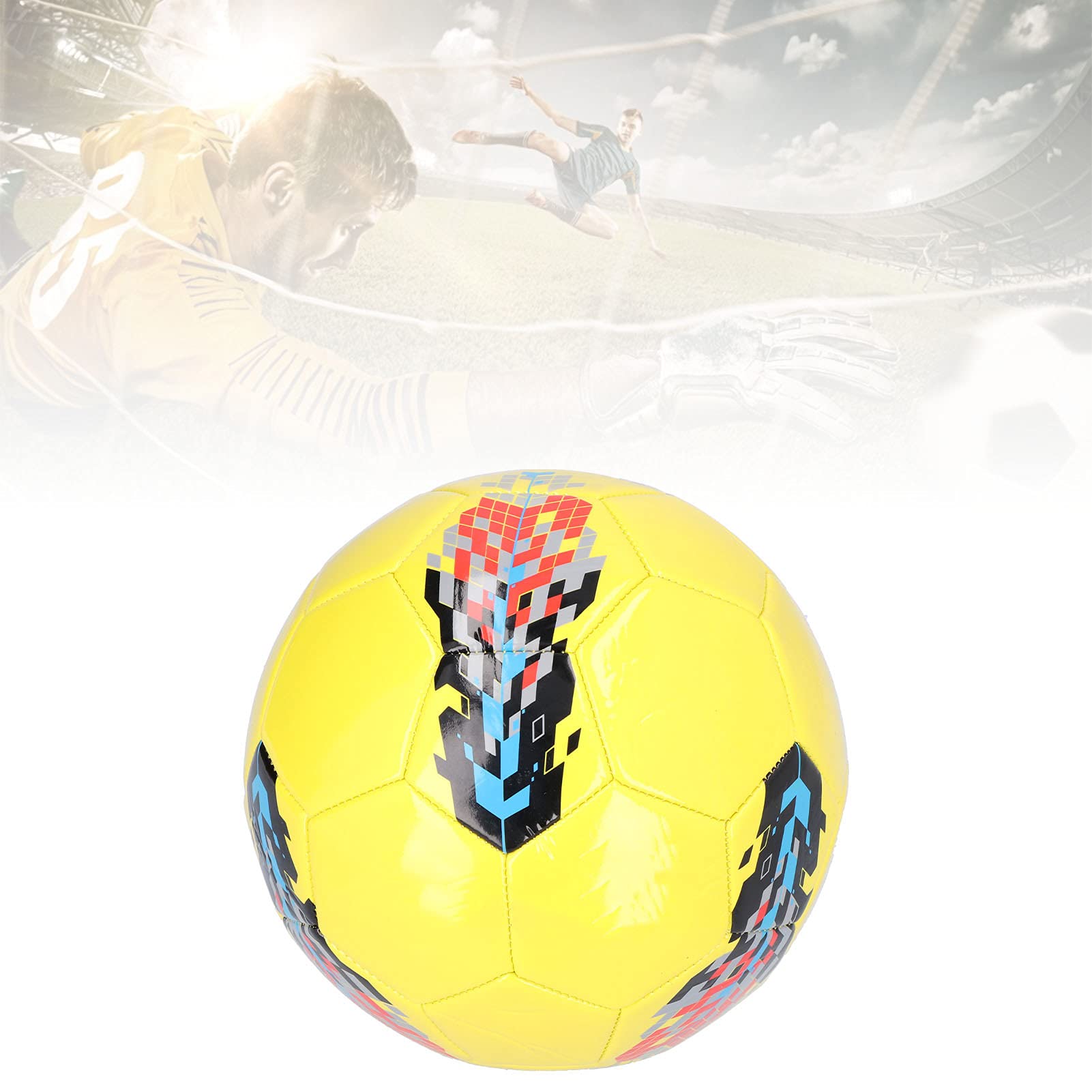 Pallone Da Calcio Taglia 5 Cucito - Per Allenamento E Partite, Impermeabile Con Pompa E Borsa - Foto 8