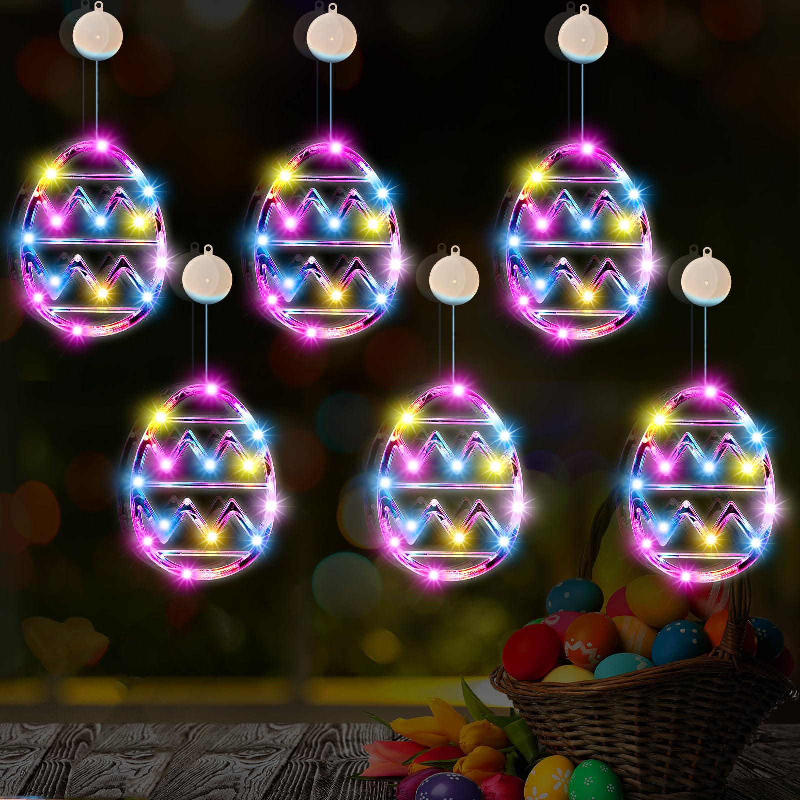 50 Luci LED A Forma Di Uova Di Pasqua, Ideali Per Decorazioni Pasquali Alimentate A Batteria Utilizzabili Anche Nelle Ghirlande 73912044 50 Luci LED A Forma Di Uova Di Pasqua, Ideali Per Decorazioni Pasquali Alimentate A Batteria Utilizzabili Anche Nelle Ghirlande 73912044