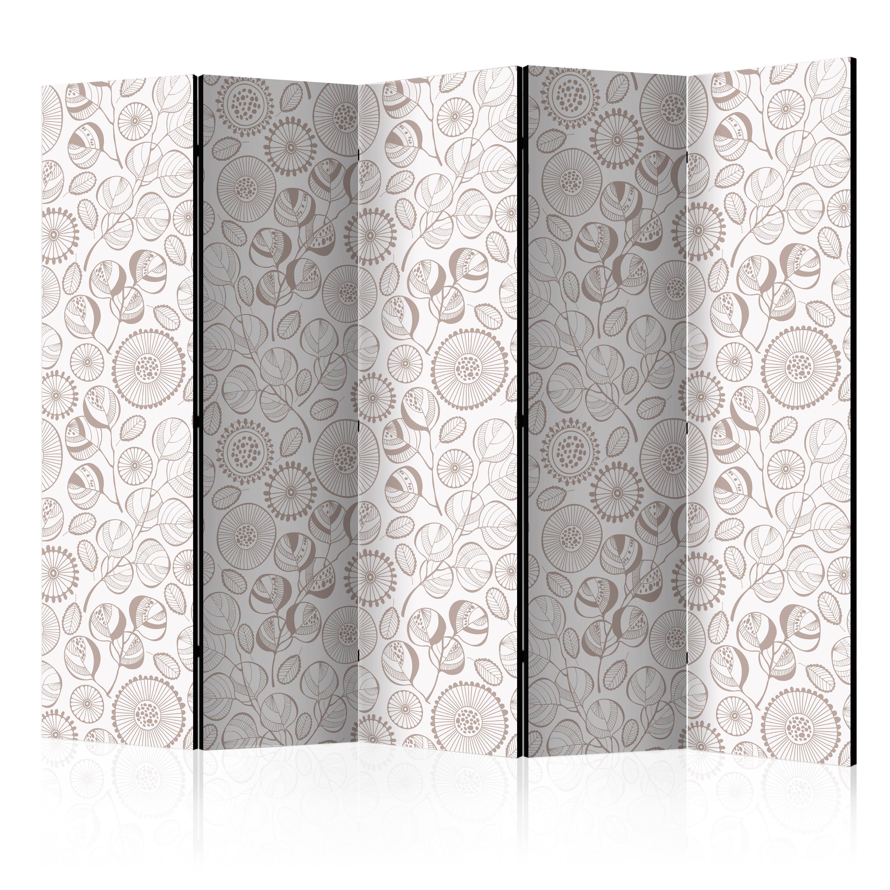 bimago - Paravento - Futuristic Forest Ii [ room Dividers] 225x172 Cm