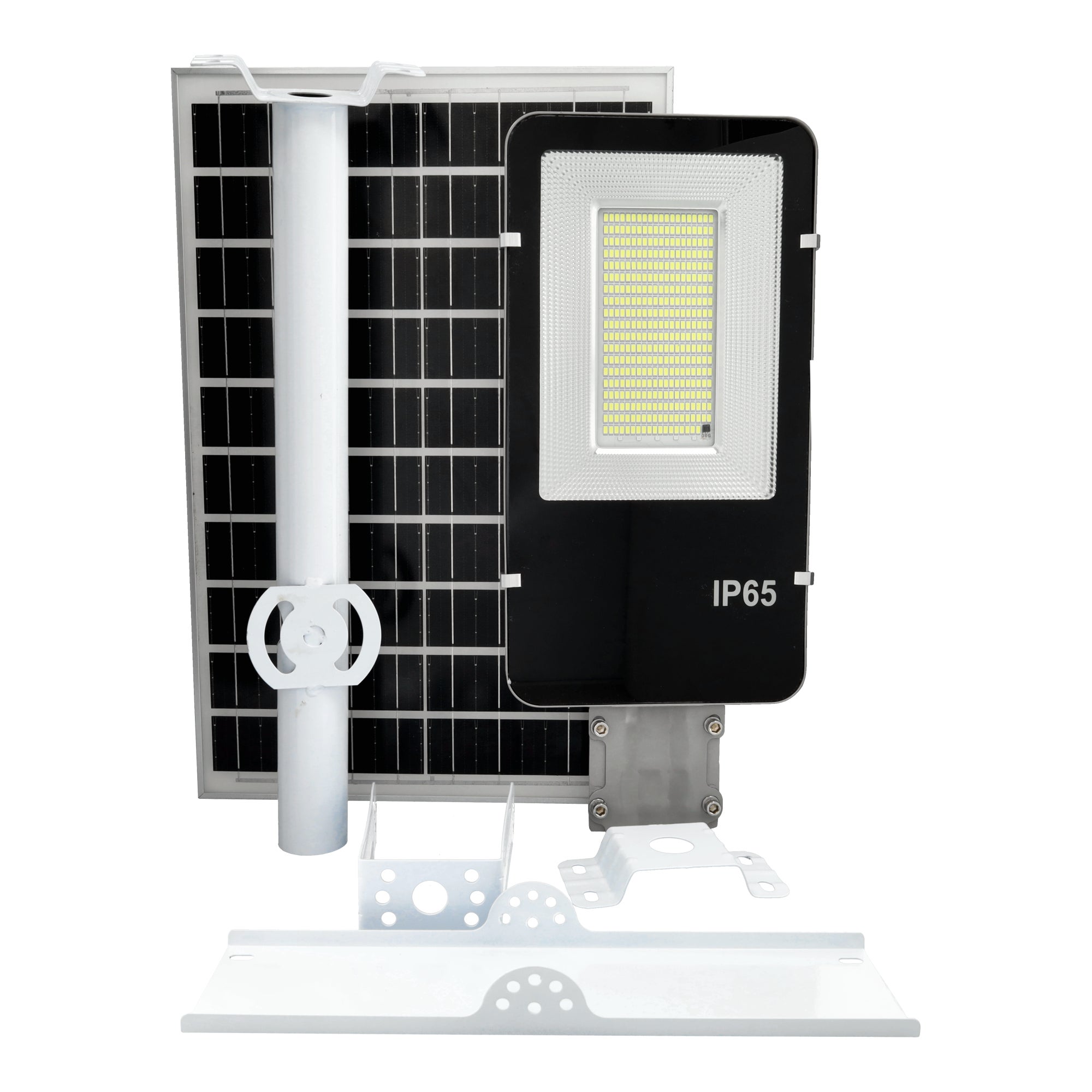 JANDEI Solarleuchten 200 W – 2er-Pack, 2500 Lumen, IP65, Schwenkbares Panel & Fernbedienung, Für Garten