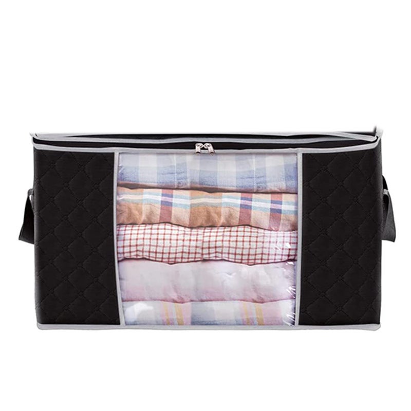 Sac De Rangement Transparent Pour Couette 45x65cm - Avec Poignées, Organisateur Placard, Protection Poussière
