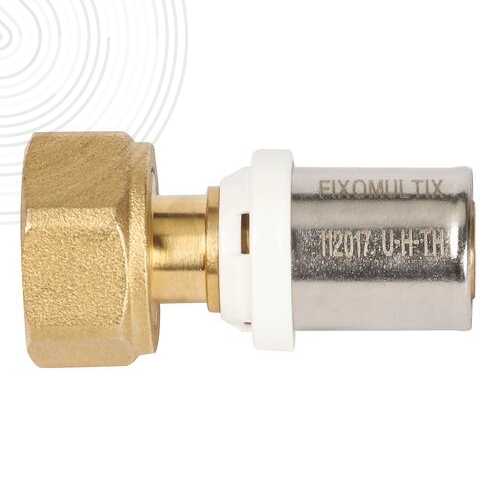Raccord multicouche écrou tournant à sertir - Ø20x20/27 - 30314-20-20 - Fixomultix - Ayor - 2