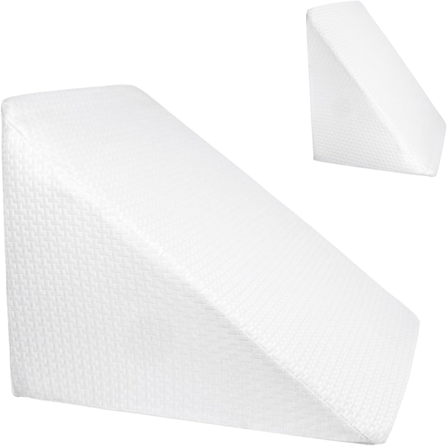 Almohada cojin con Forma de cuna para sofa y Cama. De Espuma Desenfundable Blanco Leroy Merlin