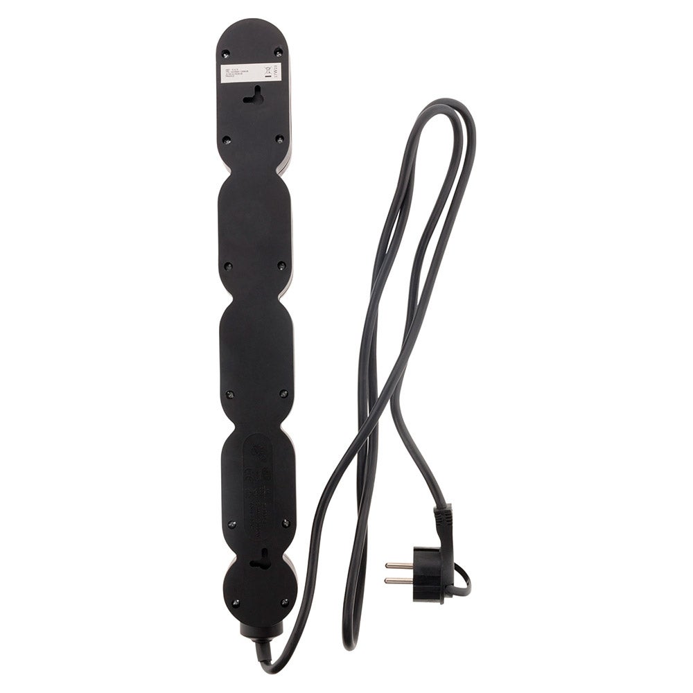 Bloc Home 8 prises 16A 2P+T câble 1,5m - Noir - Zenitech - 5