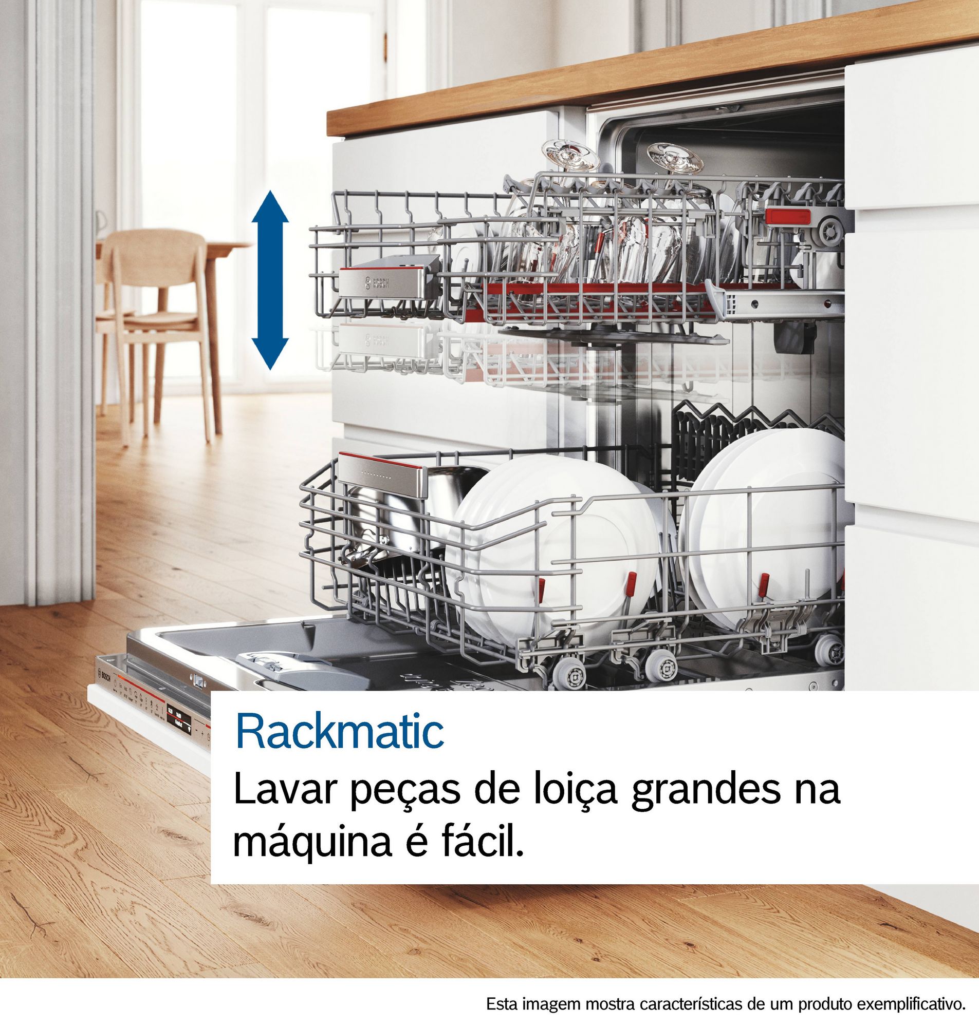 Lave-vaisselle pose libre Bosch Serie 4 SMS4HMW08E 60 cm 14 couverts 44 dB Home Connect - 2
