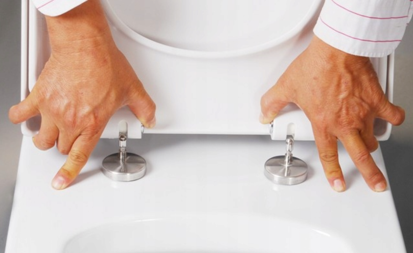 WC Toilettes : cuvette blanche avec siège de toilette Slim Soft-Close - 6