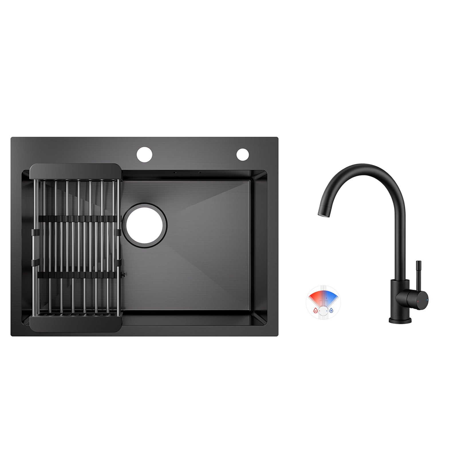 Panier Drainage Pour Évier Cuisine - Passoire Égouttoir Cuisine, Drain D'évier Cuisines Gigantesque Avec Design Vidange Et Autonettoyant, Lavabos De Cuisines Accessoires