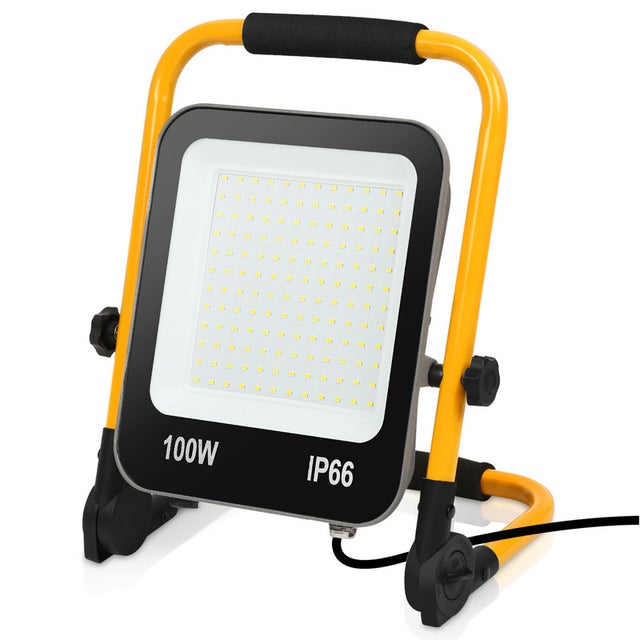 Projecteur de chantier LED Etanche IP66 Lampe de Travail spot extérieur blanc froid 100W