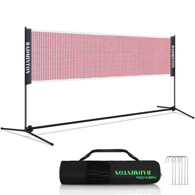 Qutalmi Filet Volley Piscine Transportable – 450x90 Cm, Réglable Jusqu'à 850 Cm, Fibres Haute Résistance, Rangement Compact – Pour Plage, Jardin, Fêtes
