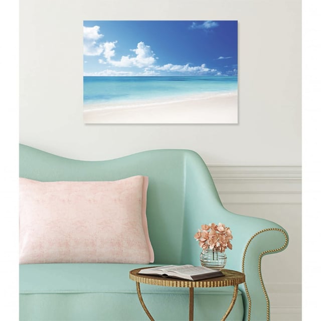 Tableau toile XXL en kit Entre Ciel Et Terre 60 x 40 cm - Toile textile sans PCV - Tableau grand format fabriqué en France par Scenolia