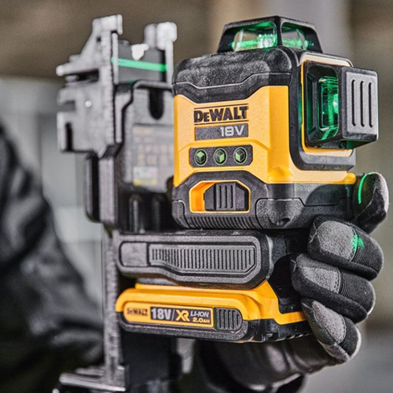 DEWALT Laser Multilinea Verde 3x360° 18V 2Ah - DCLE34031D1-QW - 2