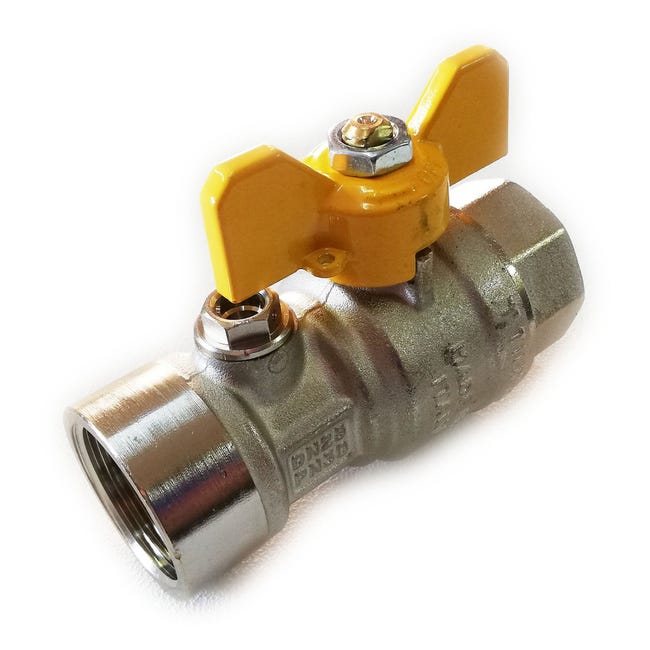 Valvola A Sfera Gas MF Farfalla London 3/4 - Per Impianti Gas - Foto 4