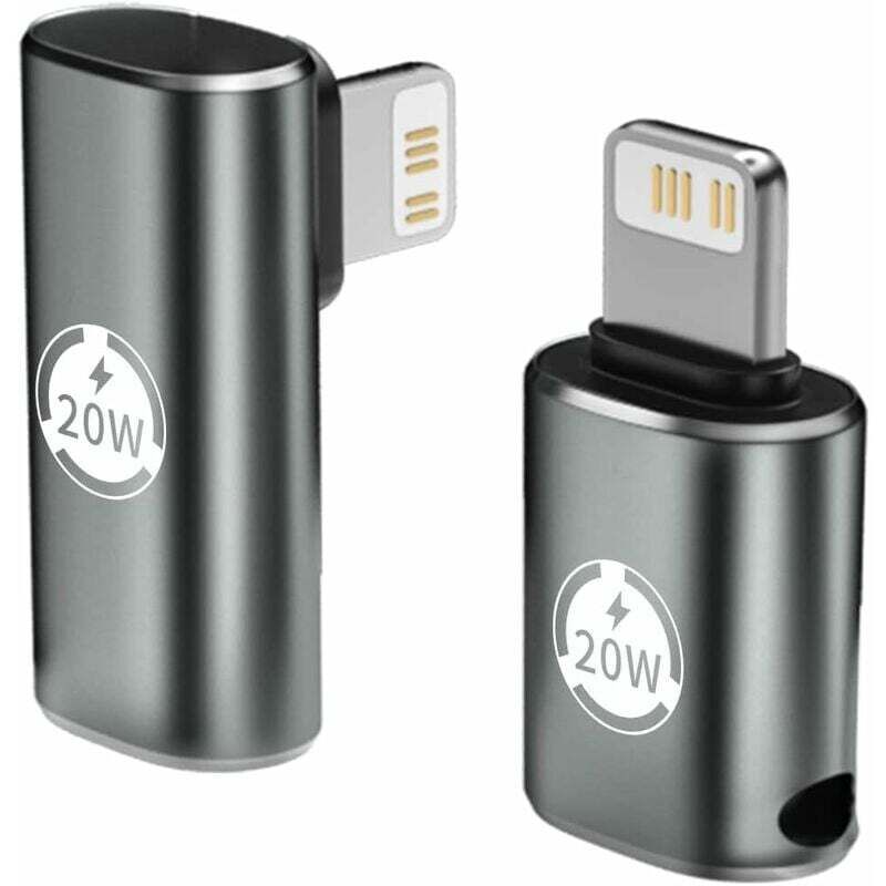 USB-C to Lightning Adapter, 20W PD Fast Charging, Compatible with ...
