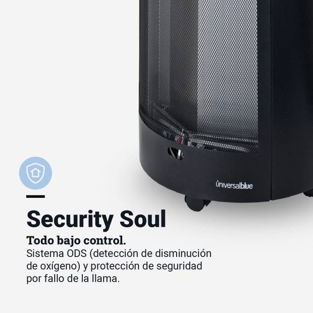 Aquecedor de chama azul 4200W CAYO COCO - 8