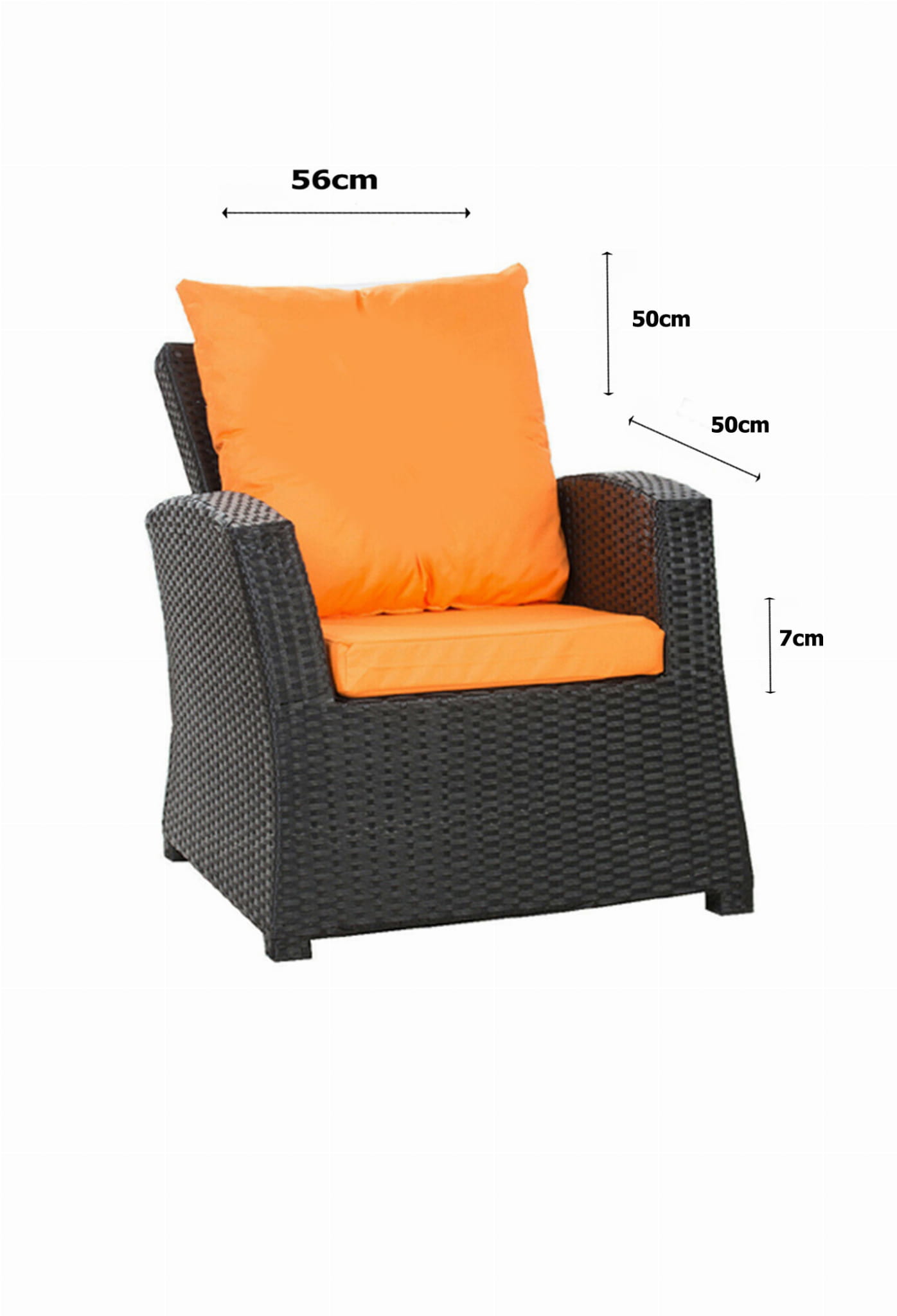 Set Cuscini Decorativi Interni Esterni Set Di 2 Cuscini Per Sedie 40x40 Cm - Cotone 100% Per Interni Ed Esterni Cuscini Per Sedia 40x40