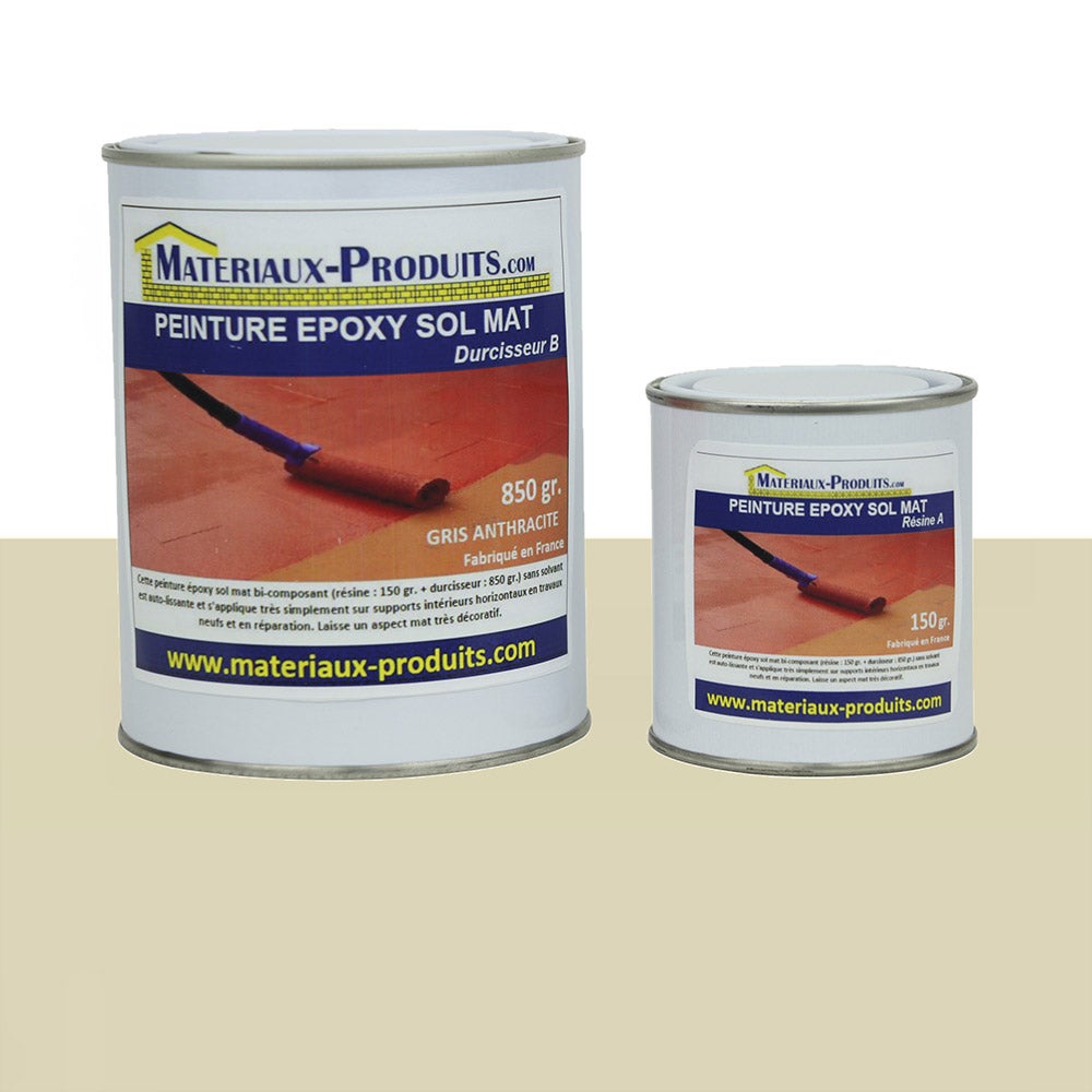 Peinture époxy sol et mur mat Kit de 5 Kg Ivoire RAL 1015 MATPRO — free download