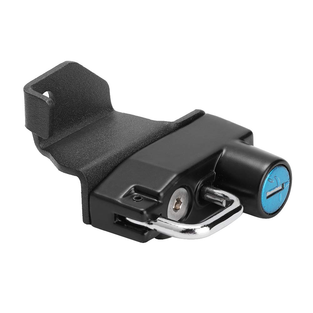 Gancio di montaggio per lucchetto per casco in lega di alluminio per moto adatto per Kawasaki Vulcan S 2015-2019 - 3