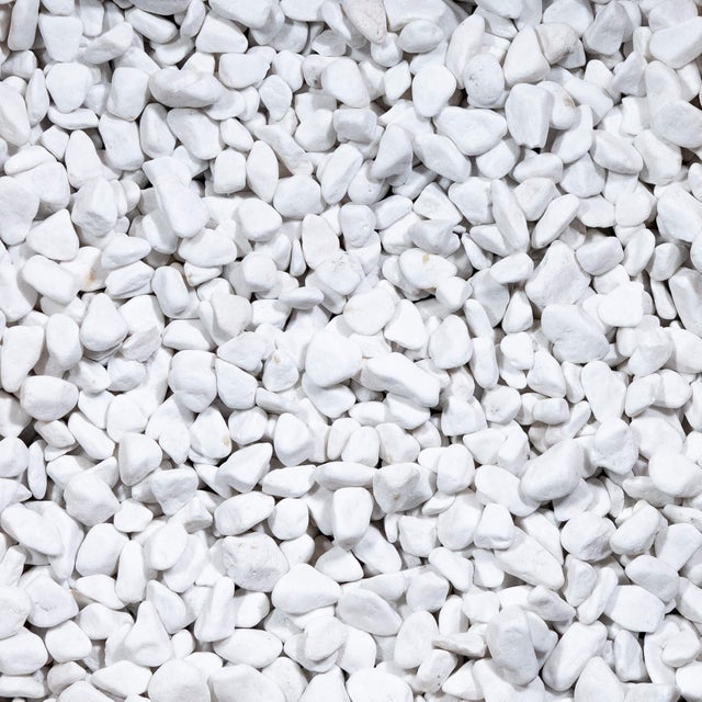 Galet Blanc Pur 16-25 mm - Lot de 15 sacs de 20 kg (4,5 m²) - RO'MA NATURE